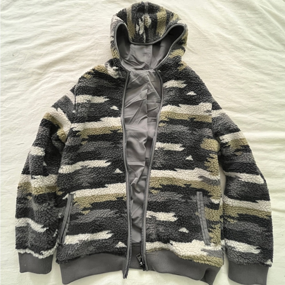 UpWest Reversible Canyon Sherpa Jacket Men's size small
